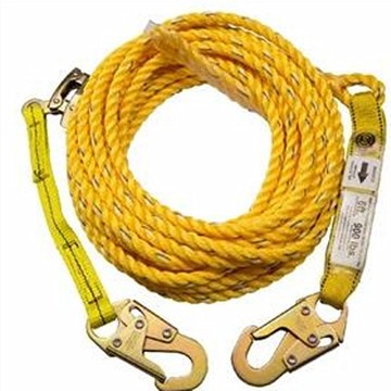 75'fall protection vertical lifeline rope