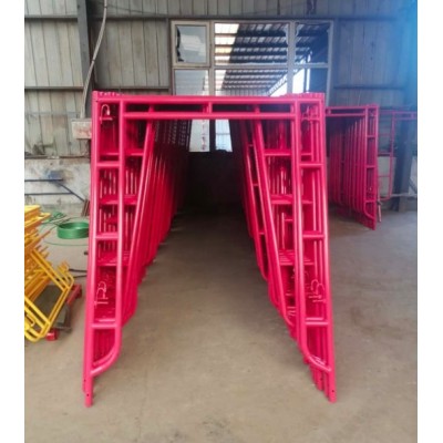 Powder Coated A Frame Scaffolding For Sale