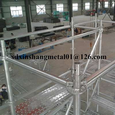 Q345 Hot Dip Galvanized Ringlock Scaffolding System