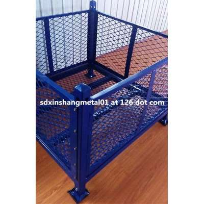 1100mmx1100mmx845mm Steel Scaffolding Cage For Storage