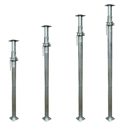 6'6''-11' galvanized scaffolding post shore