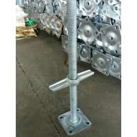 Adjustable scaffold screw jack 24''x1-3/8''